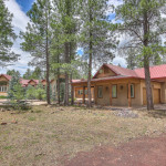 luxury cabin style home in flagstaff