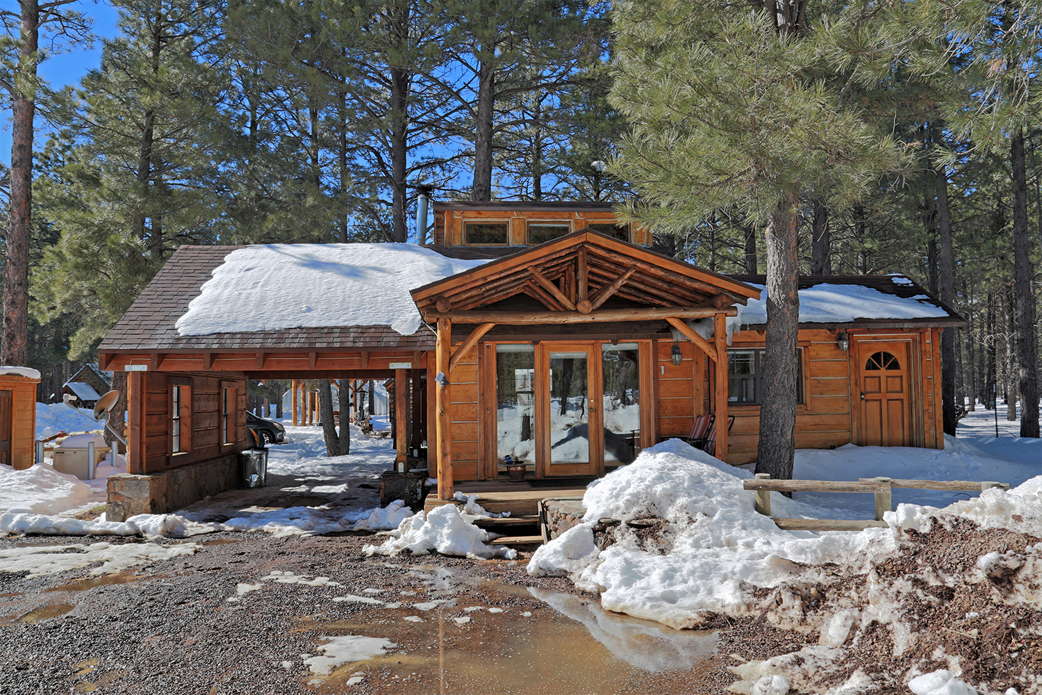 Off Grid Luxury Cabin For Sale In Flagstaff 16587 N Thundercliffe Way