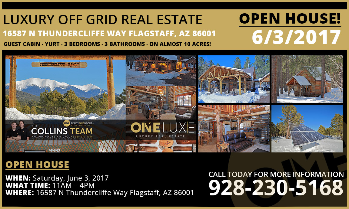 OPEN HOUSE 6/3 | Luxury Off Grid Real Estate for Sale in Flagstaff