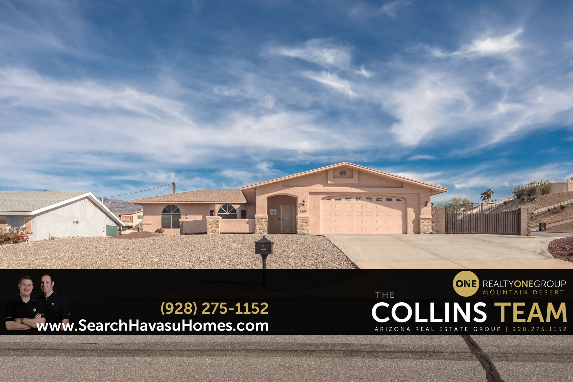 Lake View Home with RV Gates in Havasu: 1260 Hardrock Dr