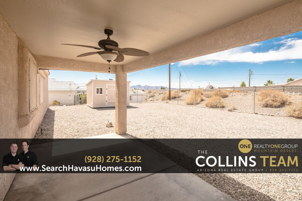 lake havasu fenced yard home