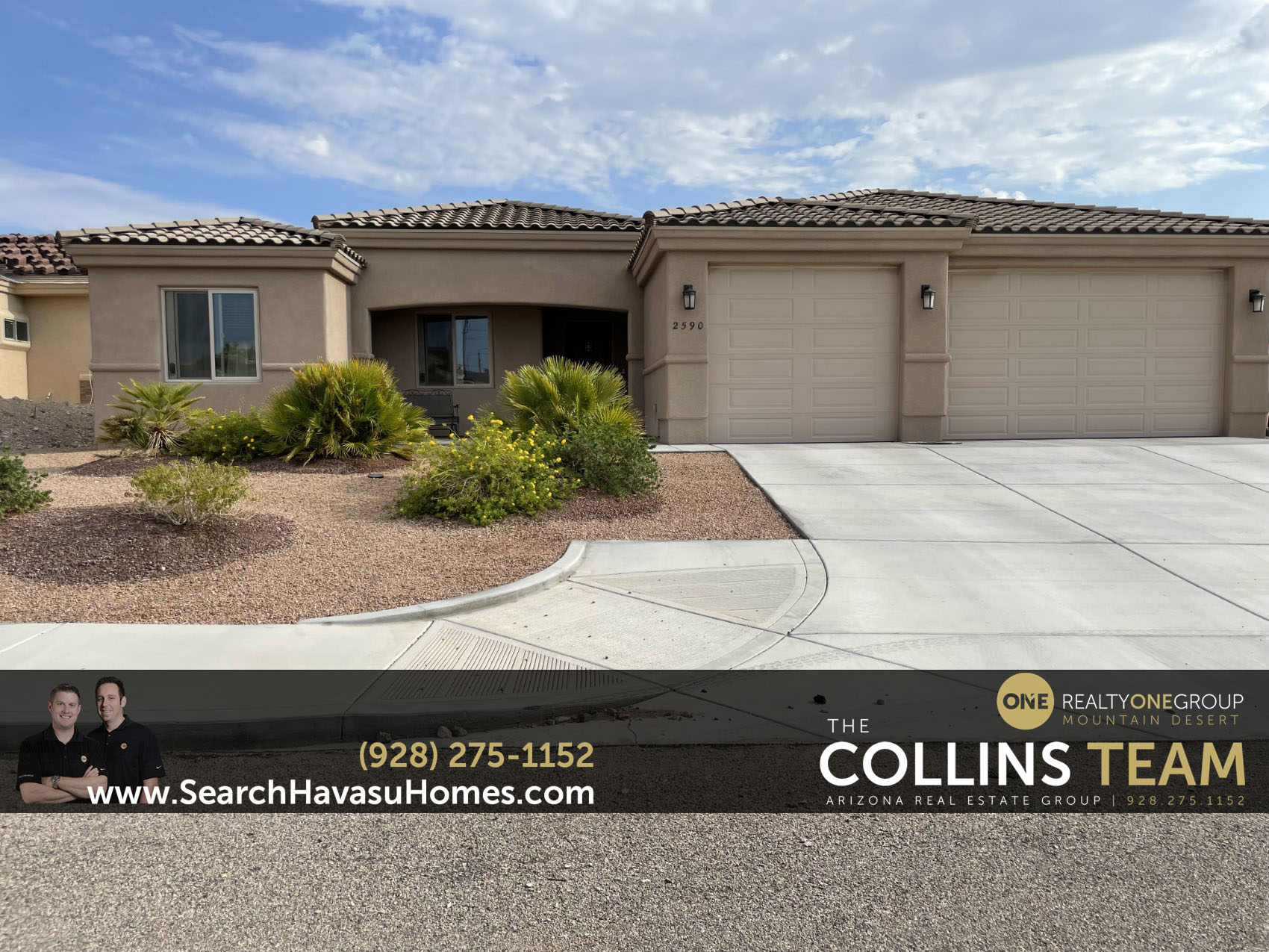 Open House Sat 9/11 - Havasu 3 Car Garage Home: 2590 Sweetwater Ave