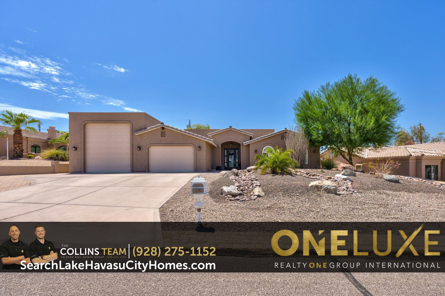 Luxury Lake Havasu RV Garage and Pool Home: 1920 Crescent Dr