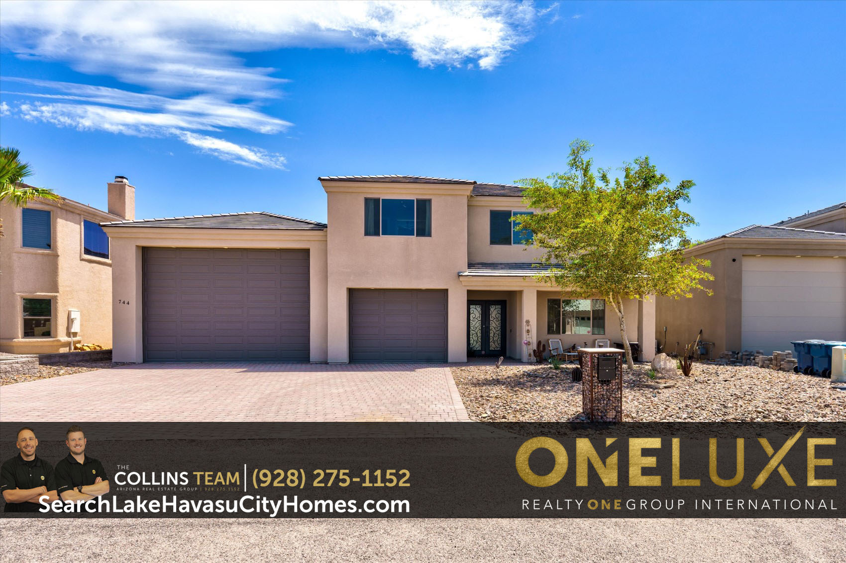 Luxury Lake Havasu Residential Estates Contemporary Home: 744 Paseo Granada