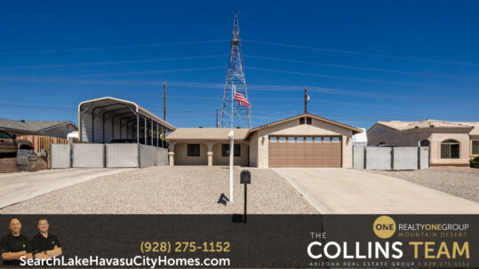 Havasu Home with Boat / RV Parking & Hookups: 1040 Mohican Dr