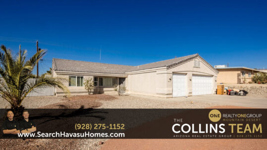 Central Lake Havasu Home with RV Parking: 2635 Smoketree Ave N