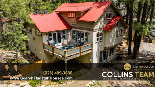Flagstaff Custom Mountainaire Home For Sale - 539 Choctaw